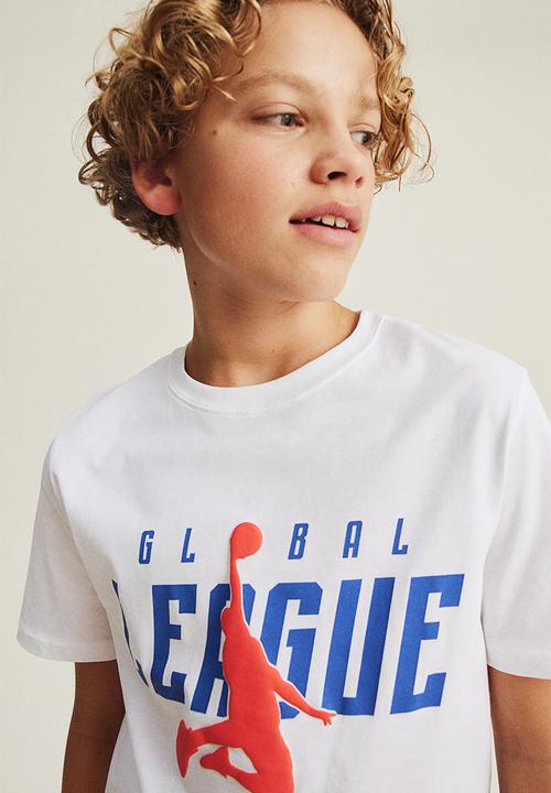 H&M - Printed T-shirt - white
