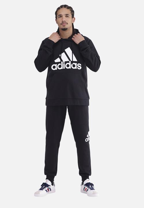 adidas Performance - Big Logo BOS fleece hoodie - black