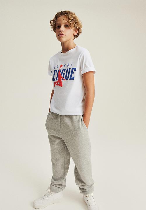 H&M - Printed T-shirt - white
