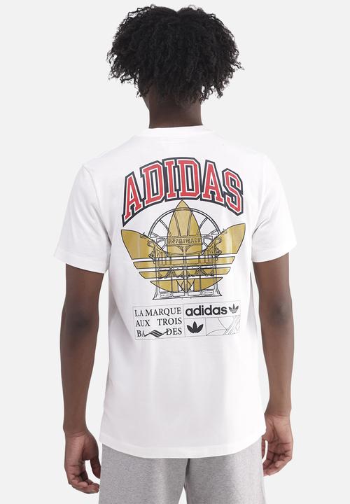 adidas Originals - Varsity tee 2 m - white