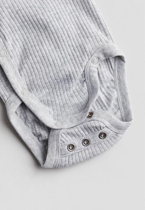 H&M - Adjustable-fit set - light grey marl
