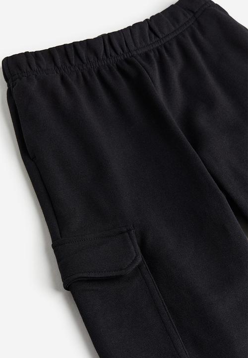 H&M - Cargo joggers - black