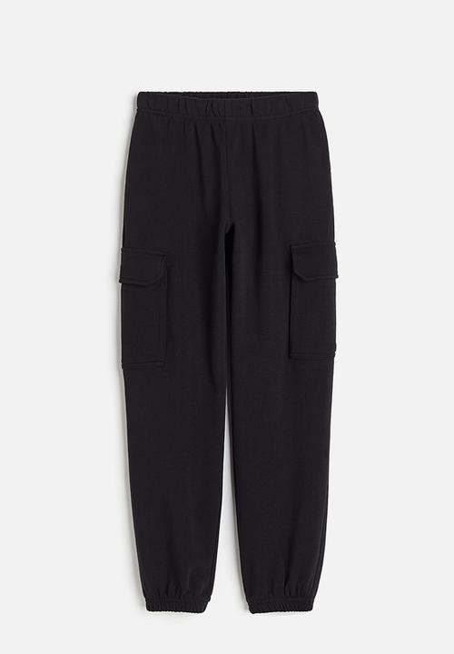 H&M - Cargo joggers - black