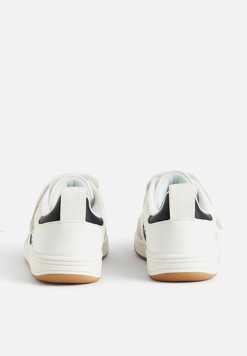 H&M - Trainers - white & beige 