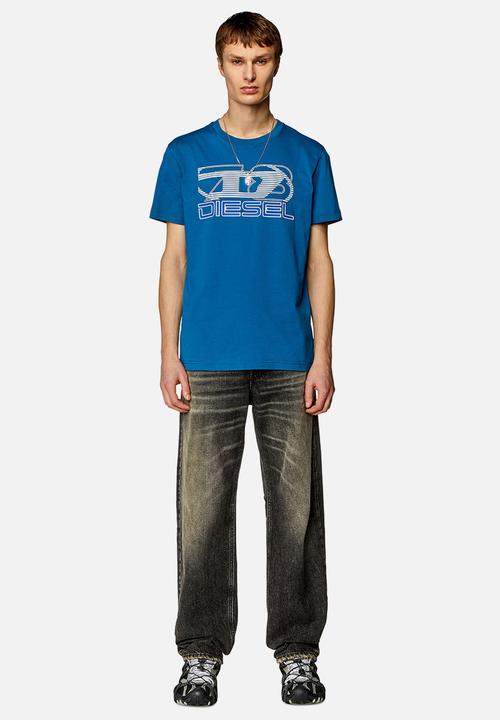 Diesel  - T-diegor-k74 t-shirt - blue