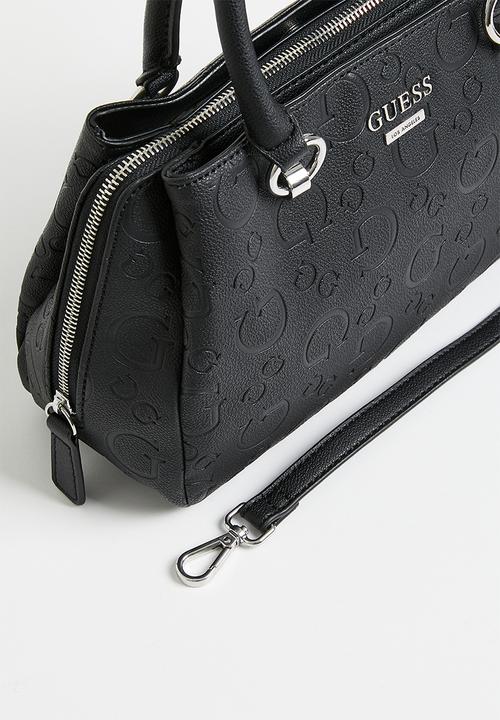 GUESS - Canaria satchel bag - black