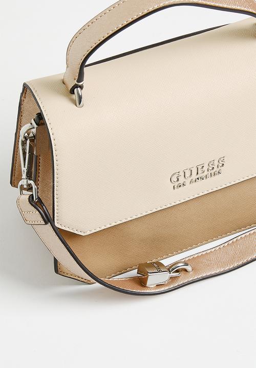 GUESS - Ahb llano mini crossbody bag - caramel