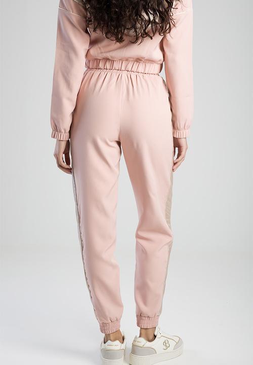 SISSY BOY - Flash Forward: Tracksuit Pants With Side Inset And Piping - Pink