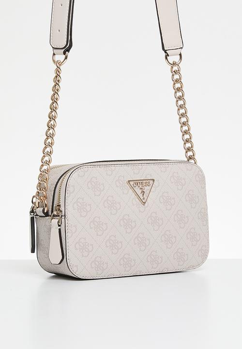 GUESS - Noella crossbody camera bag - light grey