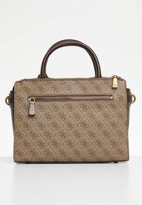 GUESS - Ginevra elite society satchel - latte