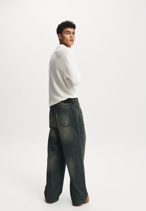Cotton On - Super Baggy Jean - Y2K Washed Blue