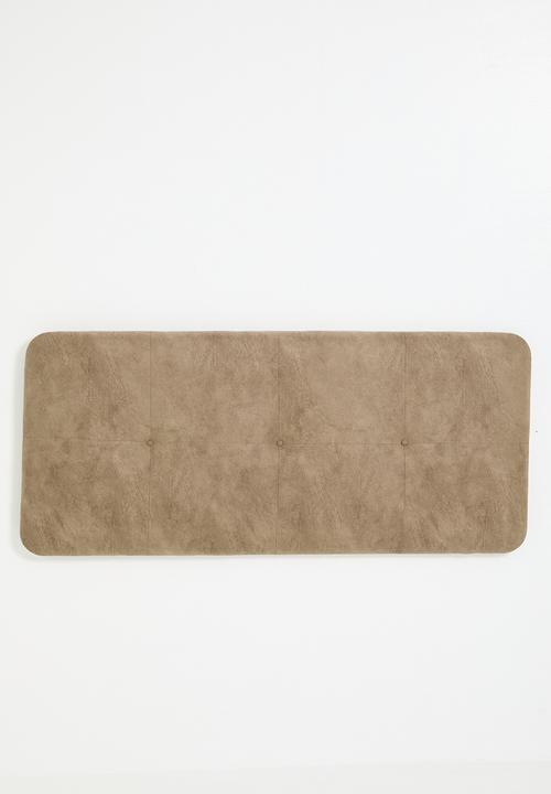 Sixth Floor - Marula headboard - dakar nut