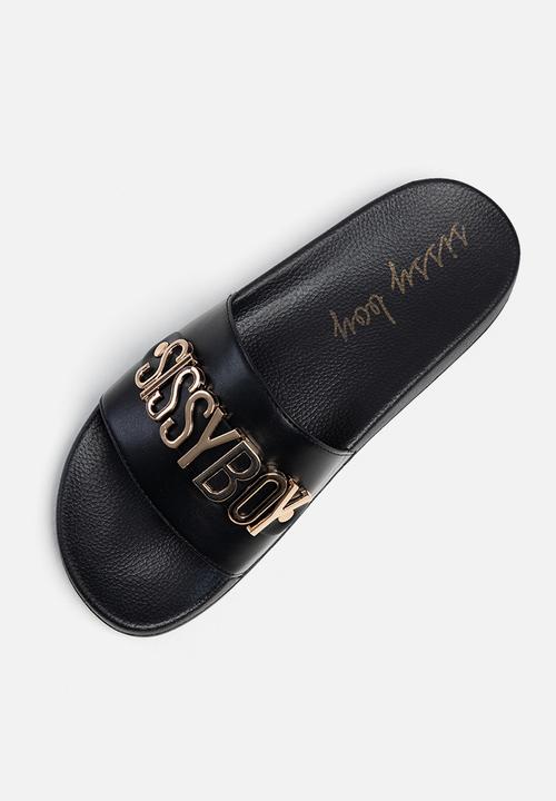 SISSY BOY - Premium slide - black
