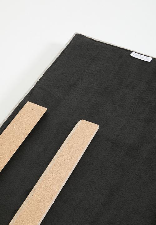 Sixth Floor - Panel headboard - dakar slate