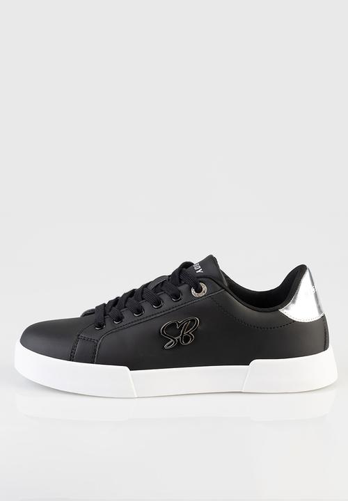 SISSY BOY - Branded sneaker - black/silver