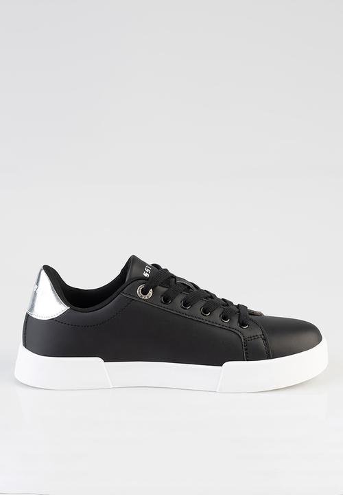 SISSY BOY - Branded sneaker - black/silver