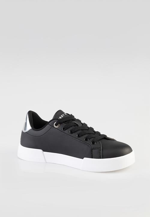 SISSY BOY - Branded sneaker - black/silver