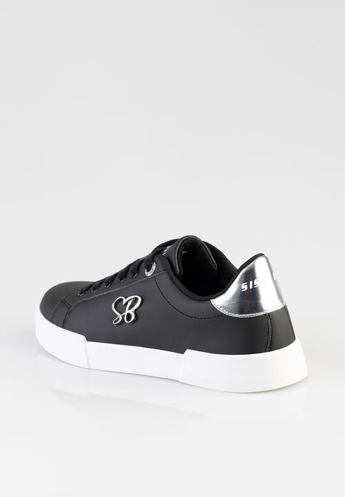 SISSY BOY - Branded sneaker - black/silver