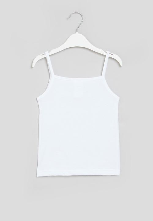 Pop Candy - Cami vest - white