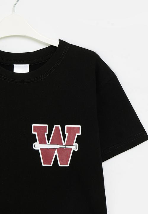 Pop Candy - W print tee - black
