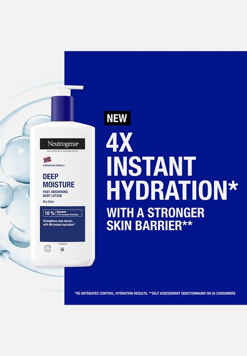 Neutrogena - Deep Moisture Fast Absorbing Body Lotion