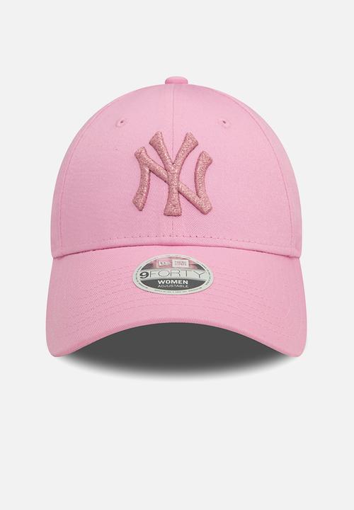 New Era - 940 female metallic logo neyyan - pink