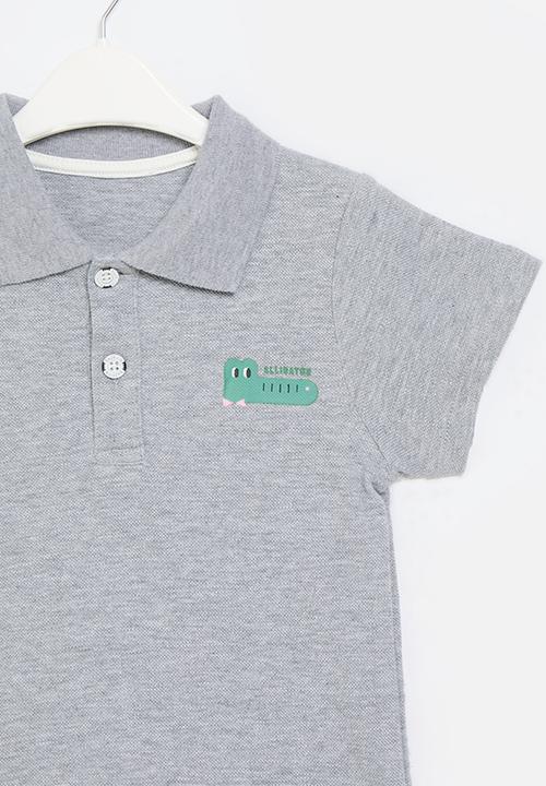 Pop Candy - Golf shirt - grey