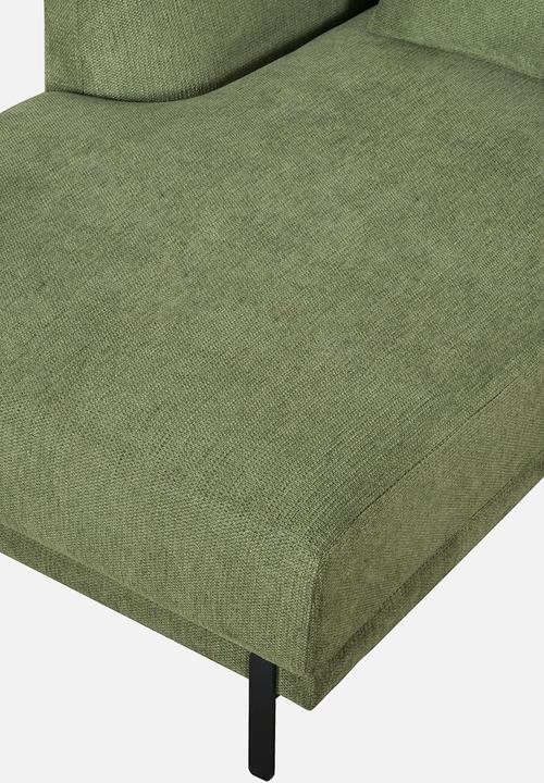 Sixth Floor - Ava sectional sofa - green