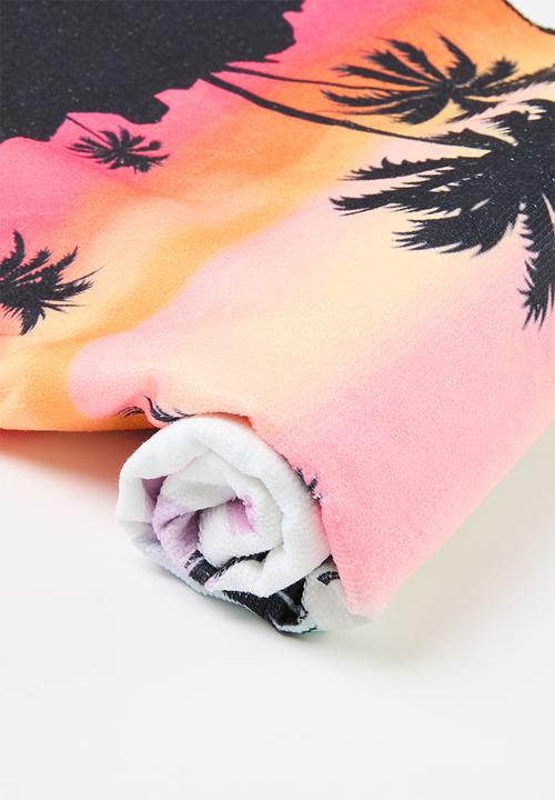 Pop Candy - Printed beach towel - blue