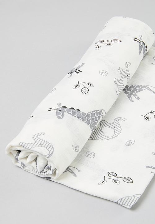 Pop Candy - Printed baby blanket - white