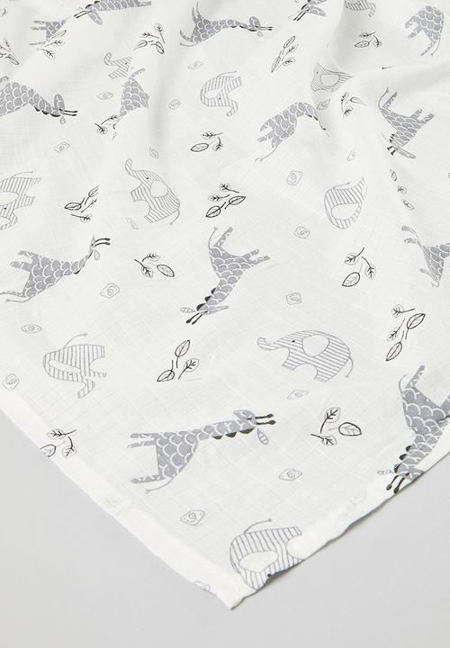 Pop Candy - Printed baby blanket - white
