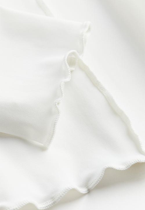 H&M - Drymove™ long-sleeved sports top - white