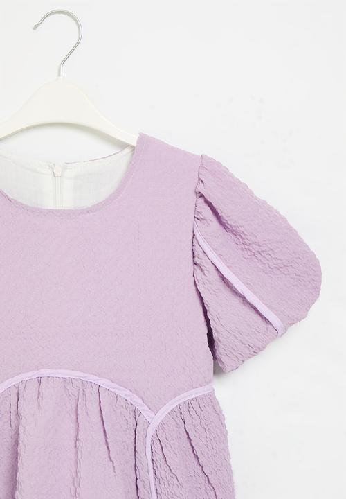 Pop Candy - Puff sleeve dress - lilac