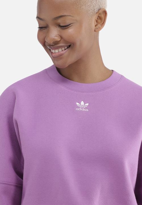 adidas Originals - Ess Crew Fleece W - Preloved Purple