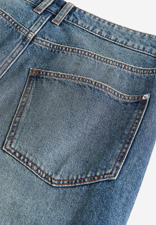H&M - Baggy low jeans - denim blue