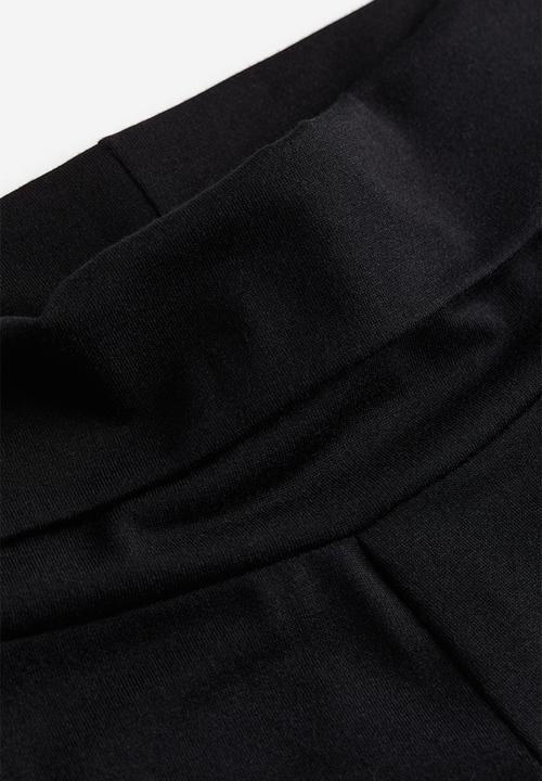 H&M - Jersey trousers - black