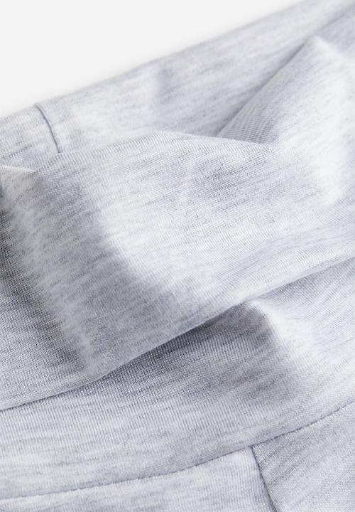H&M - Jersey trousers - light grey marl