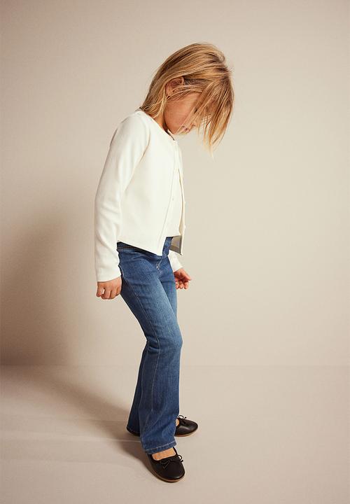 H&M - Superstretch flare fit jeans - denim blue