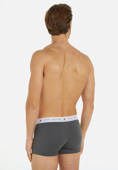 Tommy Hilfiger - 3P TRUNK - Black/Mod Blu/Dark Ash