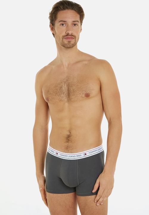 Tommy Hilfiger - 3P TRUNK - Black/Mod Blu/Dark Ash