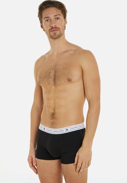 Tommy Hilfiger - 3P TRUNK - Black/Mod Blu/Dark Ash