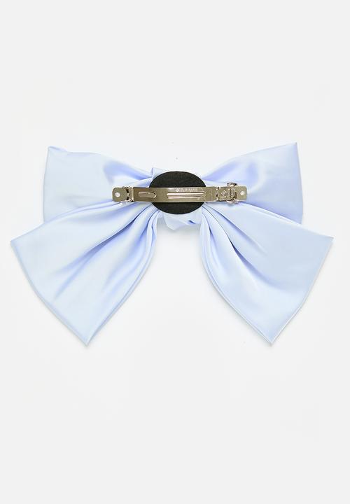 Pop Candy - Large bowknot hair clip - light blue
