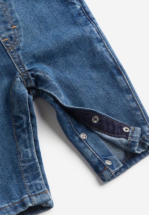 H&M - Denim dungarees - denim blue