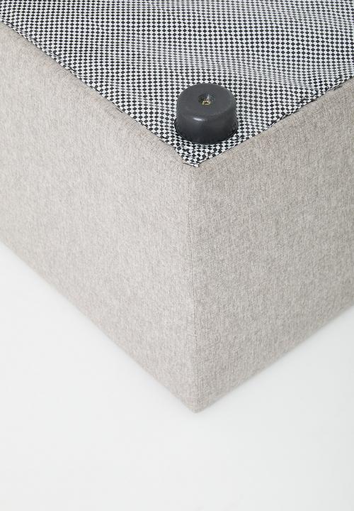 Sixth Floor - Halo ottoman - dallas mist