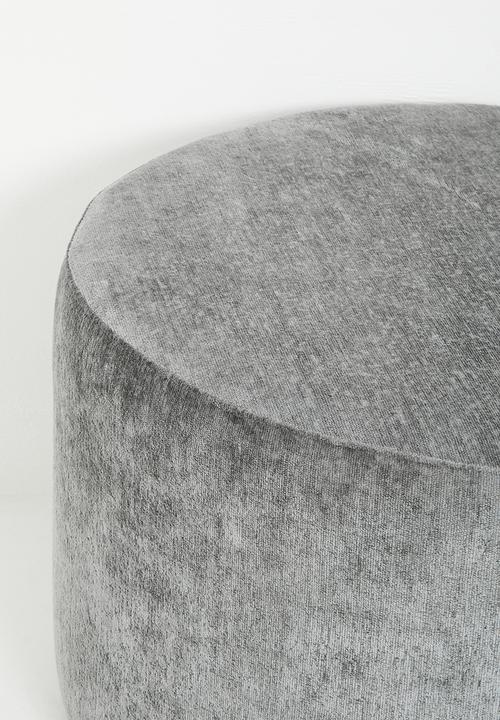 Sixth Floor - Quaid large ottoman - grey
