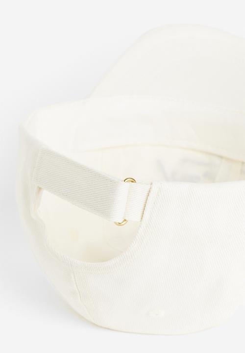 H&M - Text-motif twill cap - cream the league 