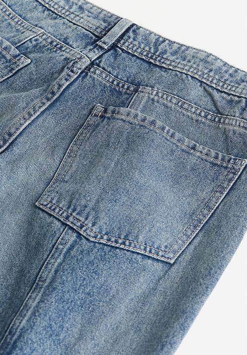 H&M - Wide regular jeans - denim blue