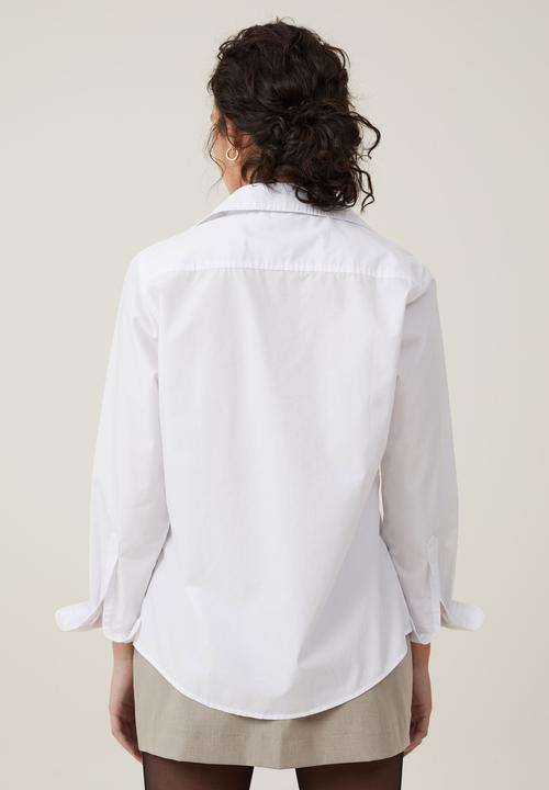 Cotton On - Heritage Shirt-White