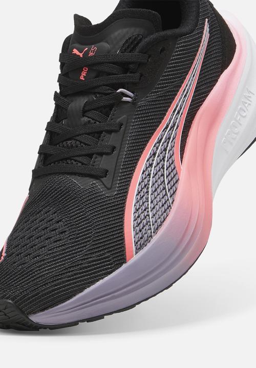 PUMA - Darter Pro - Puma Black-Sunset Glow-Pale Plum