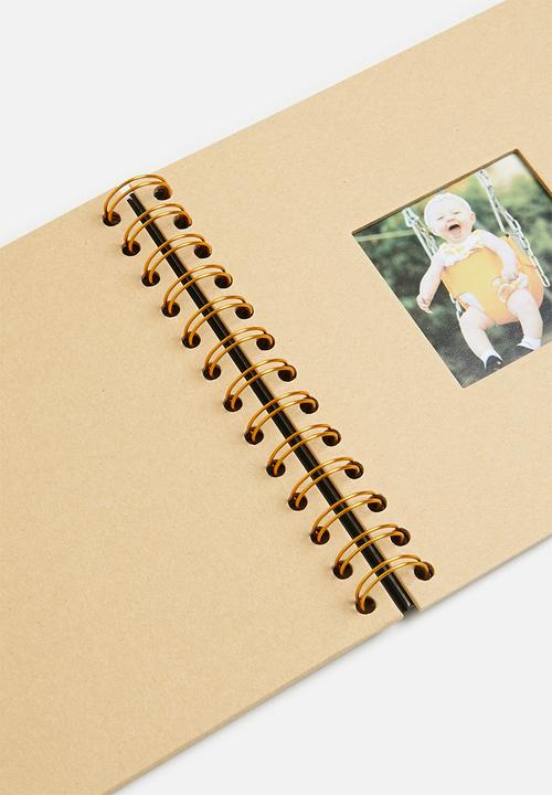 Pop Candy - Diy baby book-brown